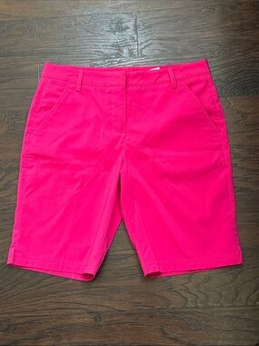 Puma Women's Hot Pink Bermuda Shorts